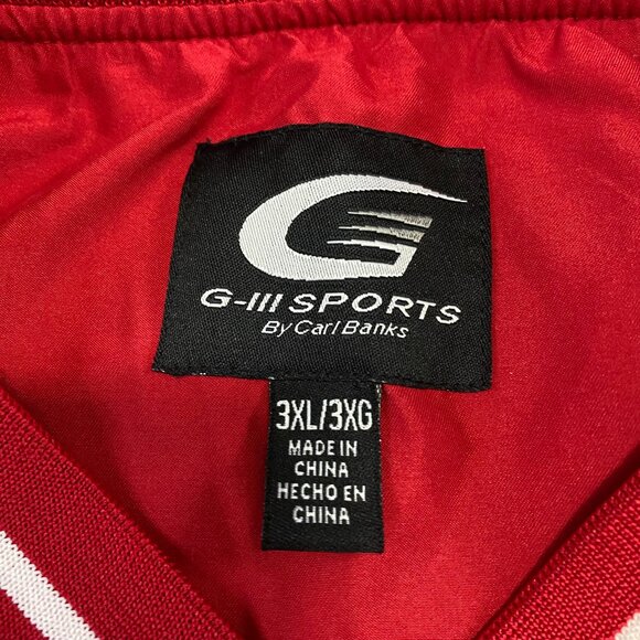 NFL Football New England Patriots Red Coach Jacket 2011 AFC Champions Men's 3XL - Picture 4 of 10